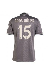 Fotbalové Dres Real Madrid Arda Guler #15 Třetí Oblečení 2024-25 Krátký Rukáv